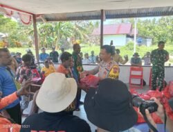 Sinergi Pemda dan Polsek Pantai Timur Bantu Korban Gempa