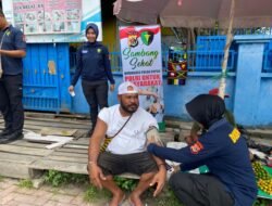 Biddokkes Polda Papua Gelar Sambang Sehat di Sekitar Bandara Sentani