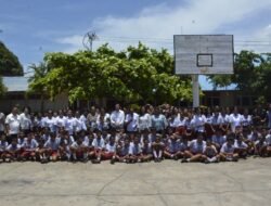 Pengawasan Dana BOS, Polda Papua Sambangi Dua Sekolah di Merauke