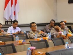 Polda Papua Ikuti Zoom Meeting dengan Tema “Penanganan Bencana Alam”