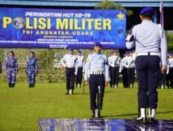 “Danpuspomau Pimpin Upacara Peringatan HUT ke-79 Pomau”