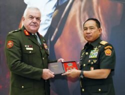 Kerja Sama Militer RI–Yordania Menguat, Panglima TNI Terima Kunjungan Kehormatan Mayor Jenderal Al Hnaity
