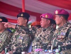 Panglima TNI Dikukuhkan sebagai Warga Kehormatan Pasukan Pendarat Korps Marinir