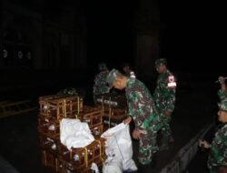 Koramil 0821-14/Pronojiwo Intensifkan Patroli Malam di Zona Merah Gunung Semeru untuk Lindungi Warga