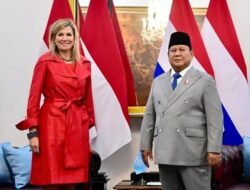 Presiden Prabowo Terima Kunjungan Ratu Máxima di Istana Merdeka