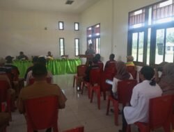 Polsek Bonggo Dukung Pendataan Lahan Koperasi Merah Putih