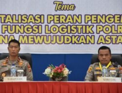 Wakapolda Buka Rakernis Bidang Logistik T.A. 2025