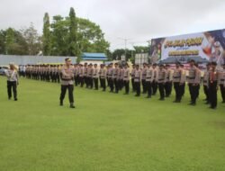 Polres Merauke Gelar Apel Operasi Zebra Cartenz 2025