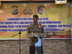 Melalui FKP 2025, Polda Papua Barat Tingkatkan Akuntabilitas dan Kualitas Layanan Kepolisian