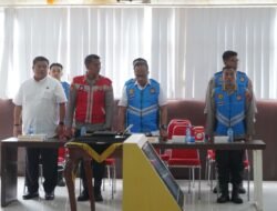Penandatanganan Pakta Integritas serta Pengambilan Sumpah Panitia dan Peserta Penerimaan Bintara Brimob