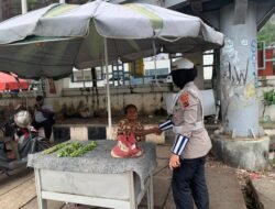 Polwan Ditlantas Polda Papua Gelar Patroli “PINANG BIRU” dalam Program Polantas Menyapa