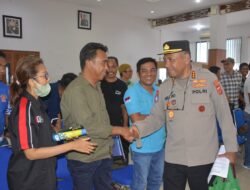 Polda Papua Gelar Silaturahmi Bersama Aplikator dan 200 Pengemudi Ojek se-Provinsi Papua