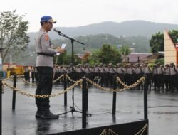 Ka SPN Polda Papua Bangun Disiplin dan Kebersamaan Siswa Melalui Upacara Pola Pengasuhan