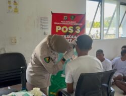 Sebanyak 166 Casis Bintara Brimob Polda Papua Barat Jalani Pemeriksaan Kesehatan Tahap I