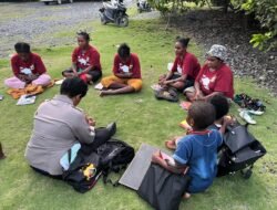 Subsatgas Si-Ipar Tingkatkan Literasi Anak dan Mama-Mama di Kompleks Bahtera Hebron