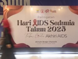 Tebar Cinta Akhiri AIDS: Bandung Satukan Langkah Menuju Target Three Zero 2030