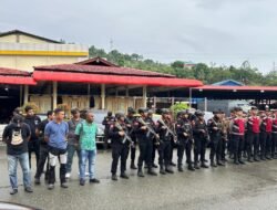 Personel Gabungan Polda Papua Gelar Patroli Antisipasi Kalender Kamtibmas Lokal Papua