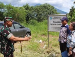 Kebut pembangunan Koperasi (KDKMP) Kodim Bitung Sinergi dengan Pemkot Bitung