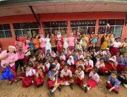 Bhayangkari dan SPPG Polda Papua Tebar Sukacita Natal Lewat Pembagian MBG dan Bingkisan di Jayapura