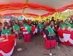 Kapolres Sarmi Hadiri Tanam Perdana Padi Sawah Program Cetak Sawah Rakyat di Bonggo