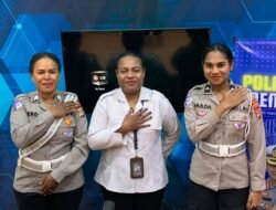 Program Polantas Menyapa, Dirlantas Polda Papua Ajak Masyarakat Tertib Berlalu Lintas
