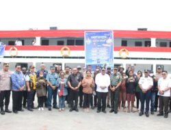 Polda Papua Dukung Pelepasan Program Mudik Bebas Nataru 2025/2026 di Jayapura