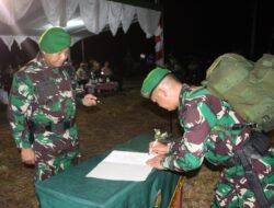 Perkuat Sinergi TNI – Rakyat, Hukum Tua Kema Dua Ariantje Loho, Lepas Peleton Beranting Yudha Wastu Pramuka Jaya
