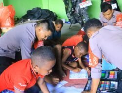 Aksara yang Mengubah Asa: Subsatgas Si-Ipar Operasi Rasaka Cartenz 2025 Ajarkan Baca Tulis