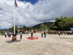 Apel Gelar Pasukan Operasi Lilin Cartenz 2025, Polres Pegunungan Bintang Siap Amankan Natal dan Tahun Baru