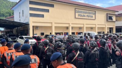 Hari Ketiga Operasi Lilin Cartenz-2025, Polda Papua Perkuat Kesiapsiagaan Pengamanan