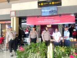 Operasi Lilin Cartenz 2025, Personel Polri Perketat Pengamanan di Bandara Sentani
