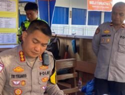 Wakasatgasopsda Operasi Lilin Cartenz 2025 Tinjau Sejumlah Pos Pelayanan Terpadu di Jayapura