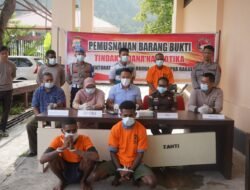 Polda Papua Barat Musnahkan Barang Bukti Narkotika Jenis Sabu dan Ganja Hasil Ungkap Kasus Ditresnarkoba