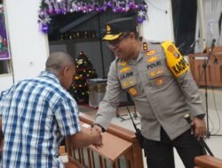 Kapolda Papua Barat Bersama Forkopimda dan Tim Asistensi Mabes Polri Tinjau Pengamanan Ibadah Natal