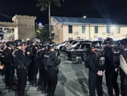 Apel Pengamanan dan Patroli Malam Ops Lilin Cartenz 2025, Personel Perkuat Keamanan Dalam Kota