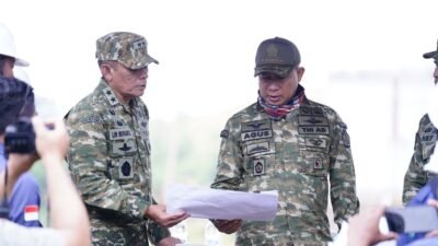 Panglima TNI Tinjau Yonif TP 890/Gardha Sakti di Garut, Jawa Barat