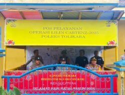 Tahun Baru, Semangat Baru, Personel Polres Tolikara Laksanakan Patroli dan Sambang Humanis kepada Masyarakat