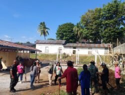 Wujud Kemanunggalan TNI-Rakyat, Koramil 1310-05/Kauditan, Laksanakan Karya Bakti di Lokasi KDKMP