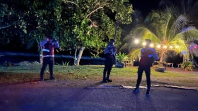 Cegah Gangguan Kamtibmas, Sat Samapta Polres Sarmi Gencarkan Patroli Malam
