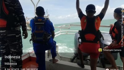 Hari Ketiga Operasi Gabungan, Pencarian 6 ABK KM Bintang Laut Terkendala Cuaca Buruk