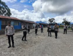 Polres Tolikara Laksanakan Patroli Cipta Kondisi, Jaga Kamtibmas Tetap Aman dan Kondusif