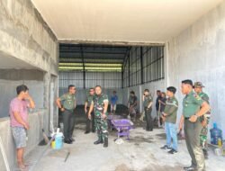 Target 1 KDKMP Siap Diresmikan, Kasdam XIII/Merdeka Tinjau Pembangunan KDKMP di Desa Kauditan Dua