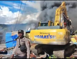 Kebakaran Hebat di Karubaga Tolikara, Polda Papua Imbau Warga Tetap Waspada dan Tidak Terprovokasi Isu