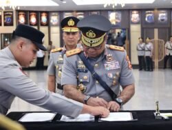 Kapolri Pimpin Sertijab Pejabat Utama dan Kapolda Jajaran