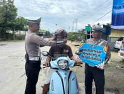 Masuki Hari Ketiga Ops Keselamatan Cartenz 2026, Sat Lantas Polres Sarmi Gencarkan Edukasi di Kawasan Neidam