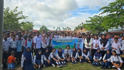 Operasi Keselamatan Cartenz 2026, Polantas Keerom Bekali Pelajar SMPN 3 Arso VI dengan Edukasi Berlalu Lintas