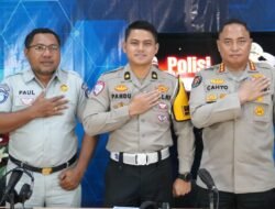 Dialog Interaktif “Polisi Menyapa”, Polda Papua Tekankan Keselamatan Lalu Lintas sebagai Isu Kesehatan Publik