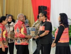Kapolda Papua Barat Pimpin Ramah Tamah dan Pisah Sambut di Gedung Arfak Conventional