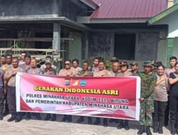 Komitmen TNI – Polri dan Pemerintah Daerah Menjaga Kebersihan Pasar dan Masjid, Dukung Program Nasional