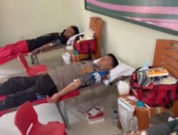 Wujud Kepedulian Terhadap Sesama, Kodim 1310/Bitung dan Koramil Jajaran Gelar Donor Darah Peringati HUT Persit Ke-80